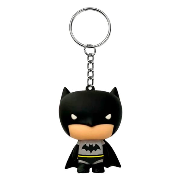 Flashies DC Comics 3D keychain with led flashlight