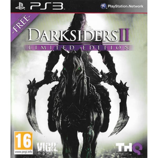 Darksiders II Limited Edition Playstation 3 PS3 Bundle Copy (Brukt)