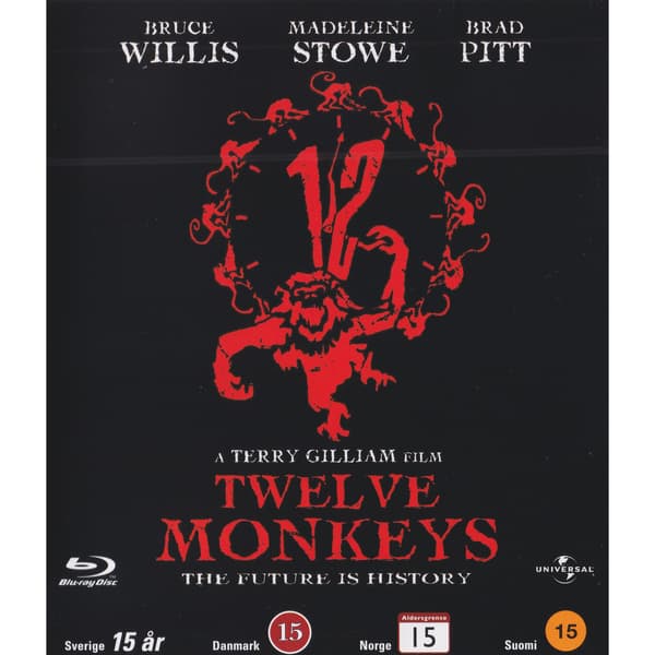 Twelve Monkeys Blu-Ray (Brukt)
