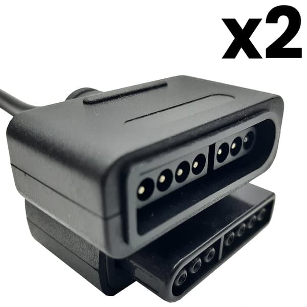 Förlängningskabel Handkontroll x 2 Super Nintendo SNES
