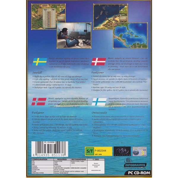 Port Royale  PC CD Nordic (Brukt)