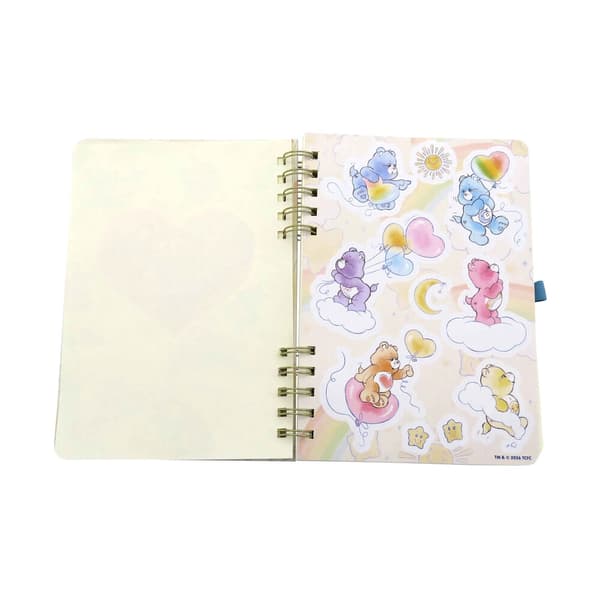 Care Bears A5 notebook + pen and stickers