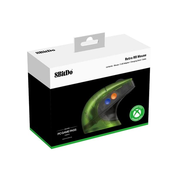 8BitDo Retro R8 Mus Xbox Edition