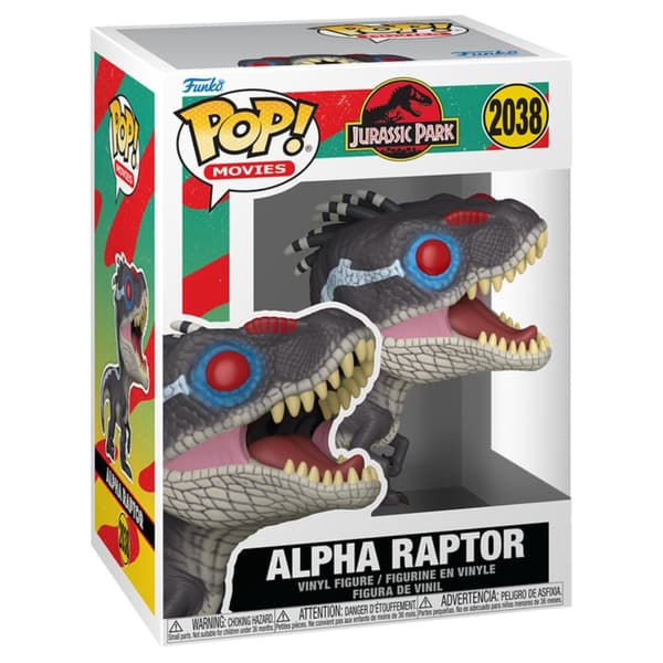 POP figure Jurassic Park Alpha Raptor