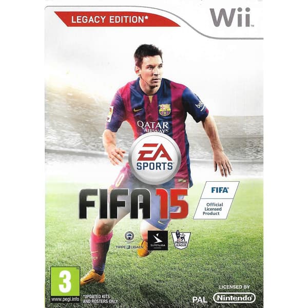 FIFA 15 Nintendo Wii Nordic (Brukt)