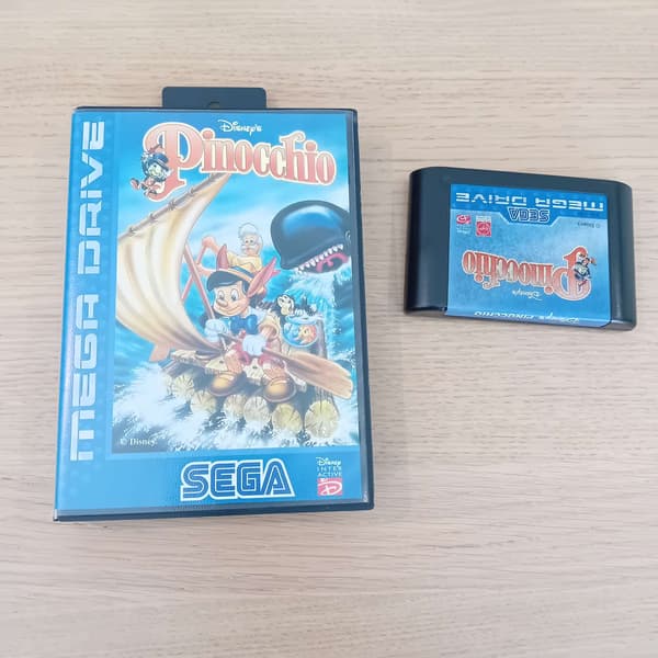 Pinocchio Sega Mega Drive (Brugt)