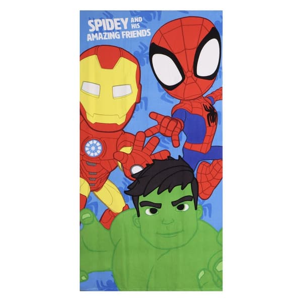 Marvel Spidey Mikrofiber Badehåndklæde 70x140 cm
