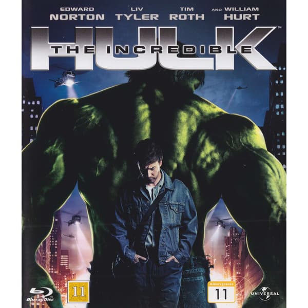 The Incredible Hulk Blu-Ray (Begagnad)