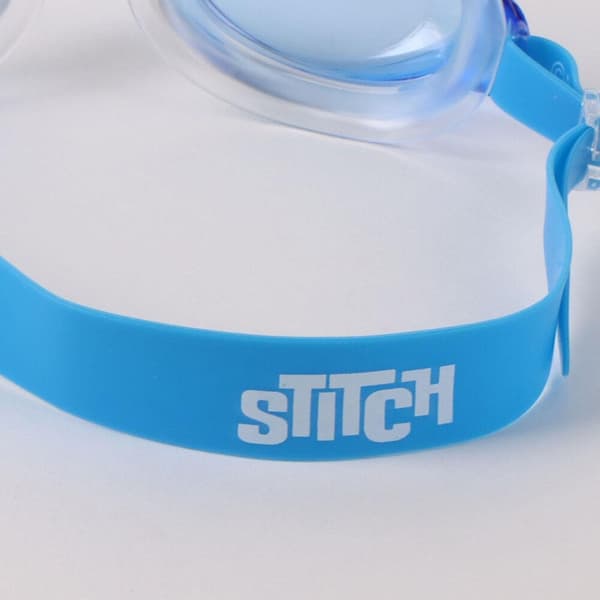 Disney Stitch towel + swimming goggles set