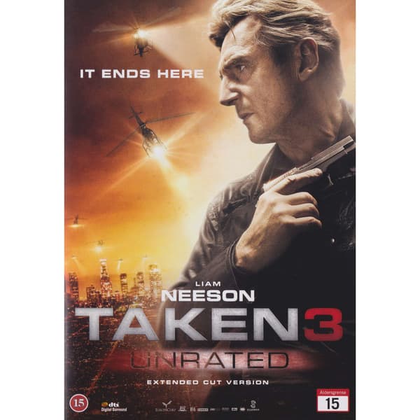 Taken 3  DVD (Brukt)
