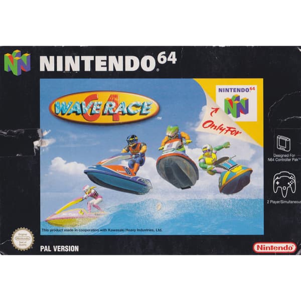 Wave Race 64 Nintendo N64 (Brukt)