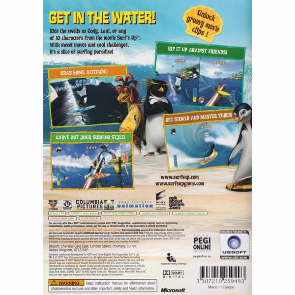 Surfs Up Xbox 360 (Begagnad)