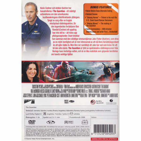The Guardian DVD (Begagnad)