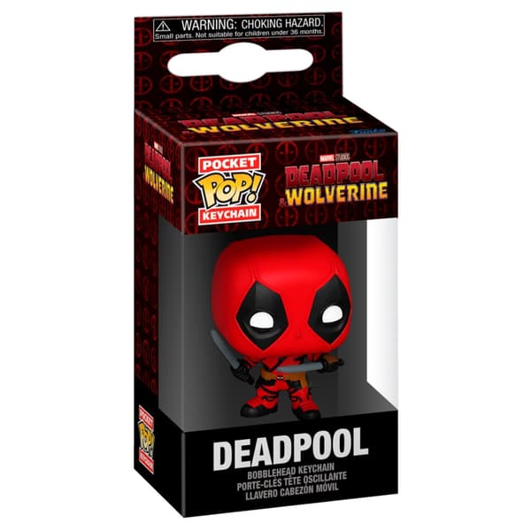 Pocket POP! Avaimenperä Marvel Deadpool & Wolverine Deadpool