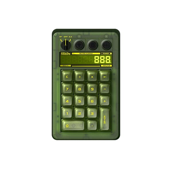 8BitDo Mekaaninen numeronäppäimistö Xbox Edition Vihreä