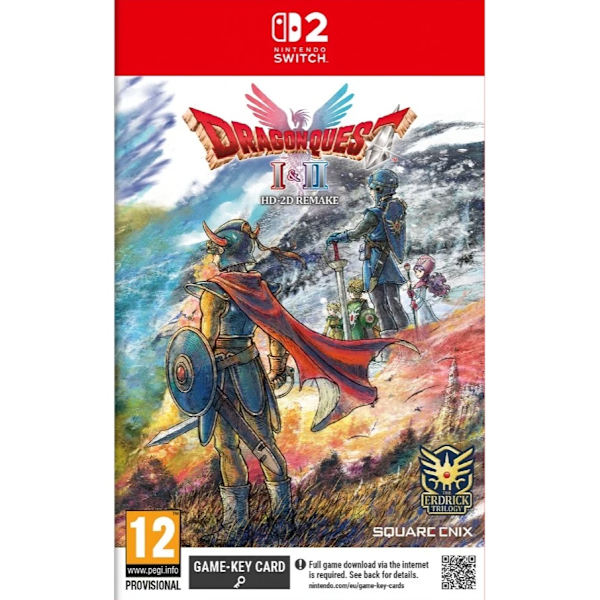 Jeu Dragon Quest I & II HD-2D Remake Pour Nintendo Switch - Édition Japon Multilingue - Neuf Scellé