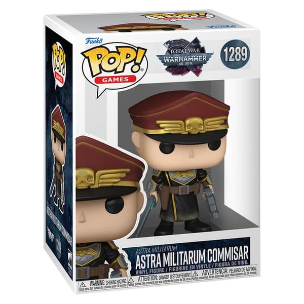 POP figure Warhammer Astra Militarum Commisar
