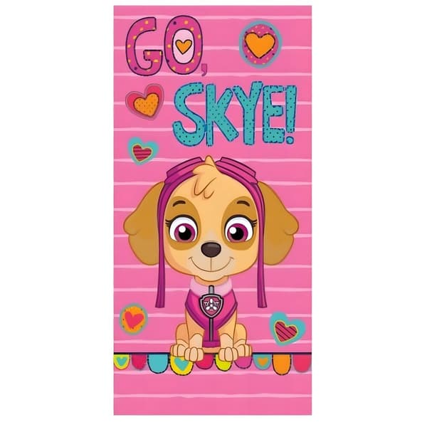 Paw Patrol microfibre beach towel