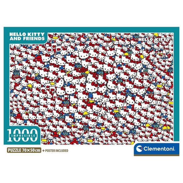 Hello Kitty impossible puzzle 1000pcs