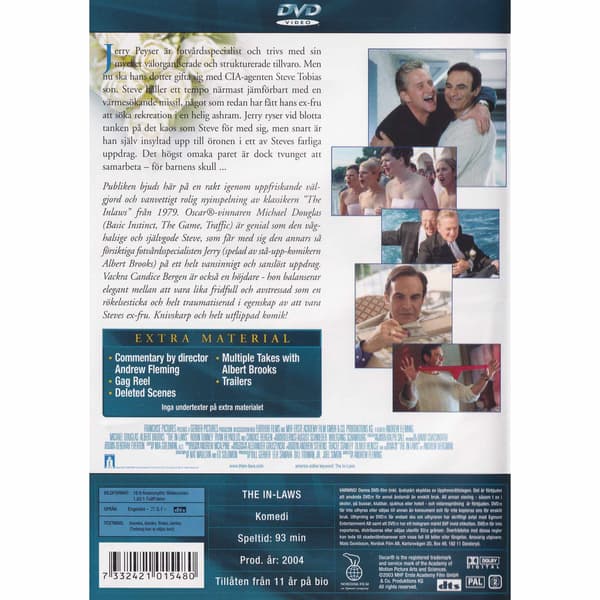 The In-Laws DVD (Begagnad)