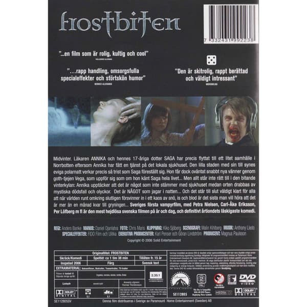 Frostbiten DVD (Brugt)