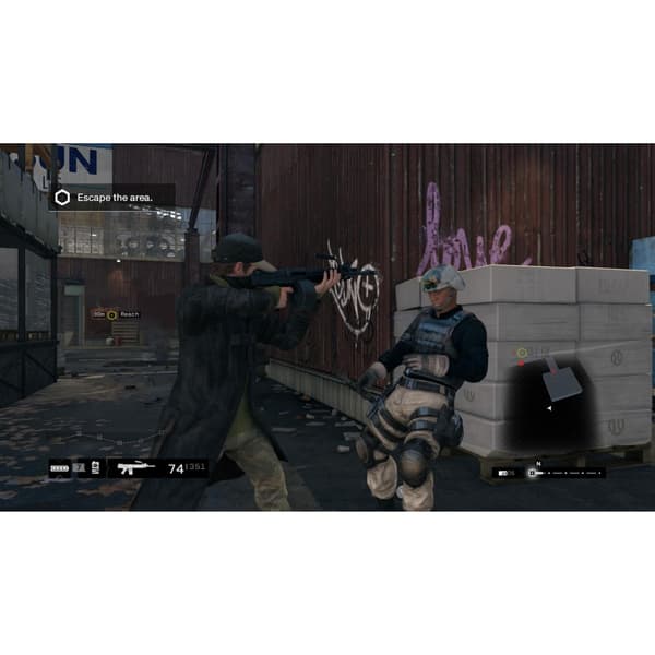 Watch Dogs Xbox One FR Multi-Language in game
