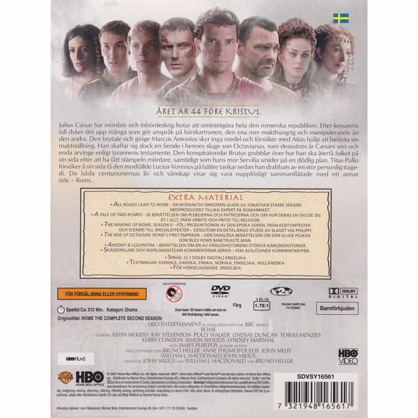 Rome Hela andra säsongen DVD (Brukt)