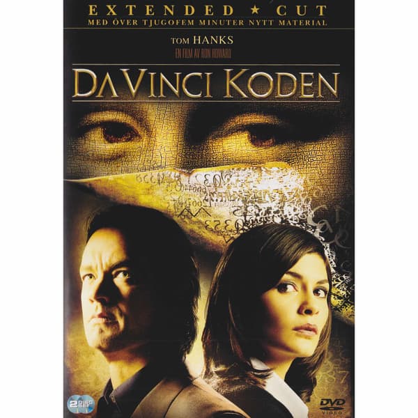 Da Vinci Koden Extended Cut DVD (Begagnad)