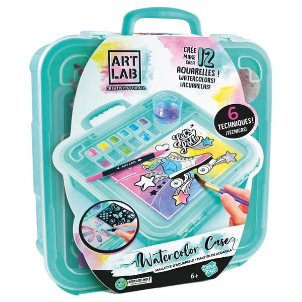 Art Lab watercolour painting case accessories