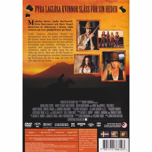 Bad Girls DVD (Begagnad)