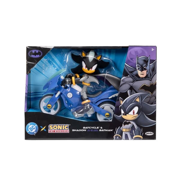Sonic The Hedgehog Shadow with Batcycle figure 12cm