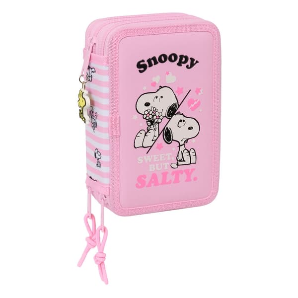 Snoopy triple pencil case 37pcs