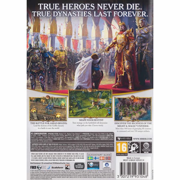 Might & Magic Heroes VI PC DVD (Brukt)