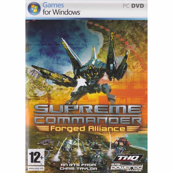 Supreme Commander Forged Alliance PC DVD (Brukt)