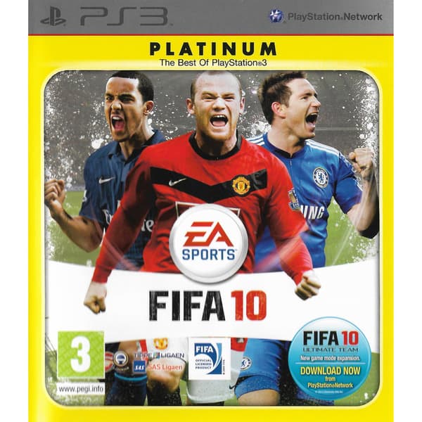 FIFA 10 Playstation 3 PS3 Platinum Nordic (Brukt)