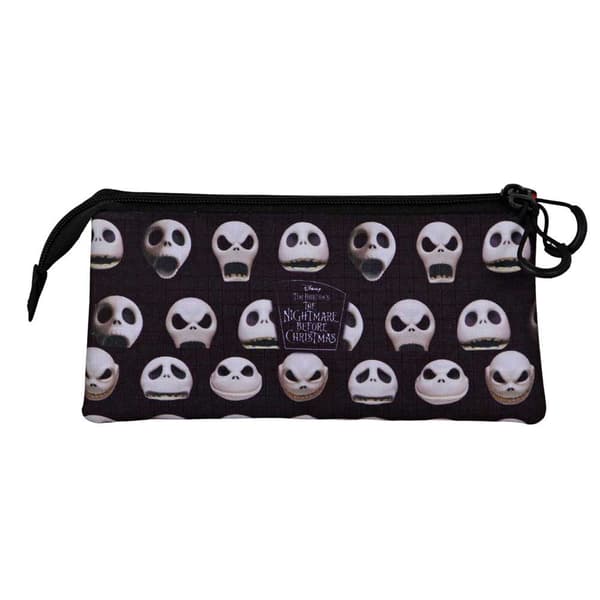 Disney Nightmare Before Christmas Jacks triple pencil case