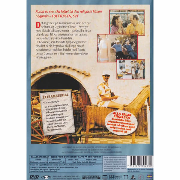 Sällskapsresan DVD (Begagnad)