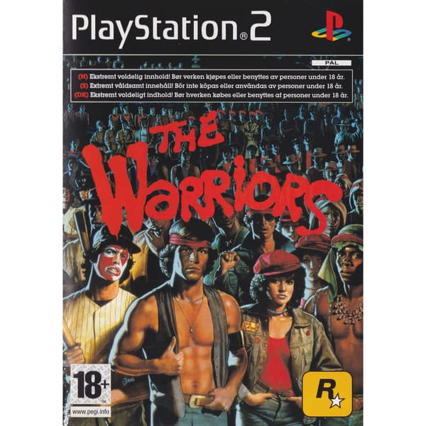 The Warriors Playstation 2 PS2 (Brukt)