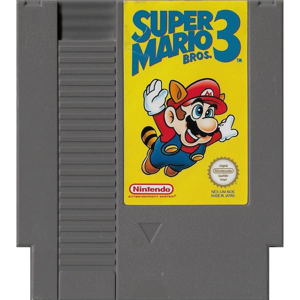 Nintendo NES 8-bit + Super Mario Bros 3 (Brugt)
