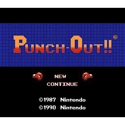 Punch-Out Mike Tyson Nintendo NES EEC (Brukt)