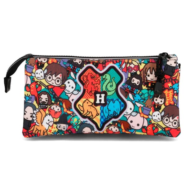 Harry Potter triple pencil case