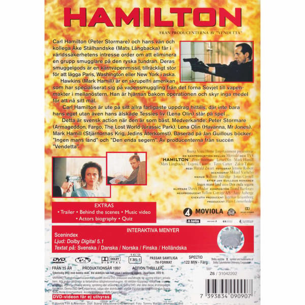 Hamilton DVD (Brukt)