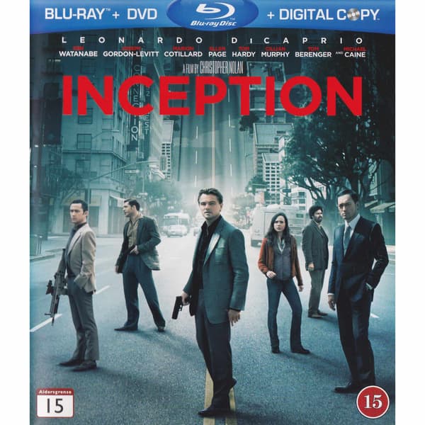 Inception Blu-Ray (Käytetty)