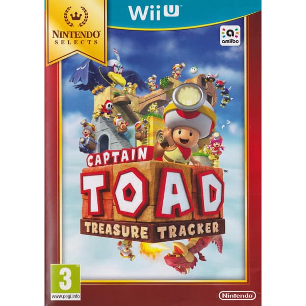Captain Toad Treasure Tracker Nintendo Wii U Selects (Brugt)