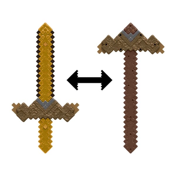 Minecraft Transformable Sword Pickaxe