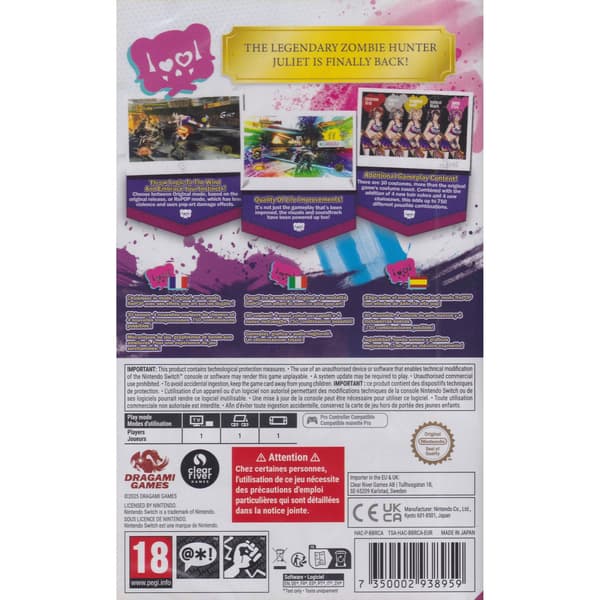 Lollipop Chainsaw rePOP Nintendo Switch
