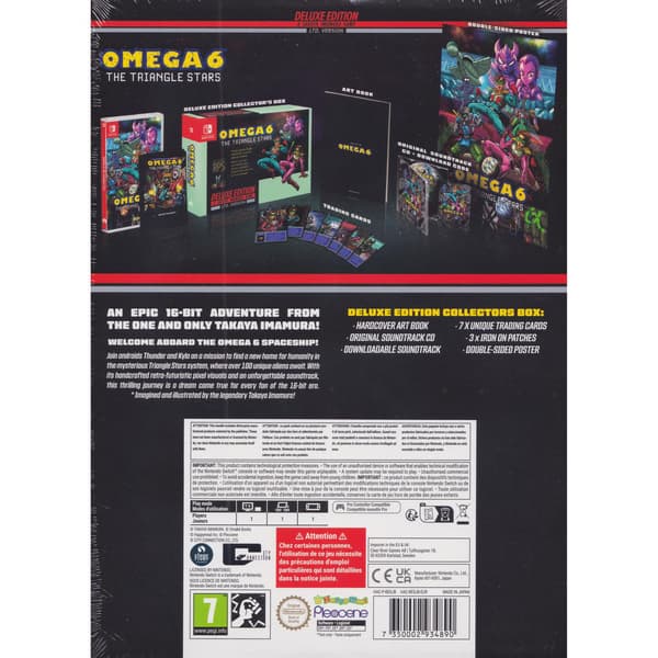 Omega 6 The Triangle Stars Deluxe Nintendo Switch