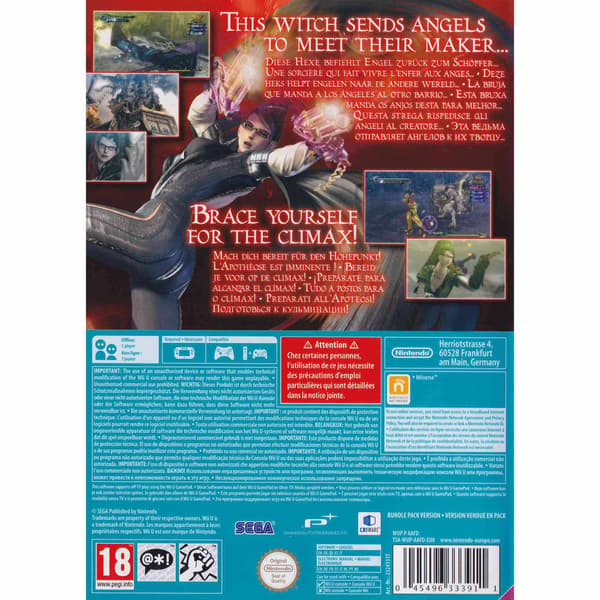 Bayonetta Nintendo Wii U (Brukt)