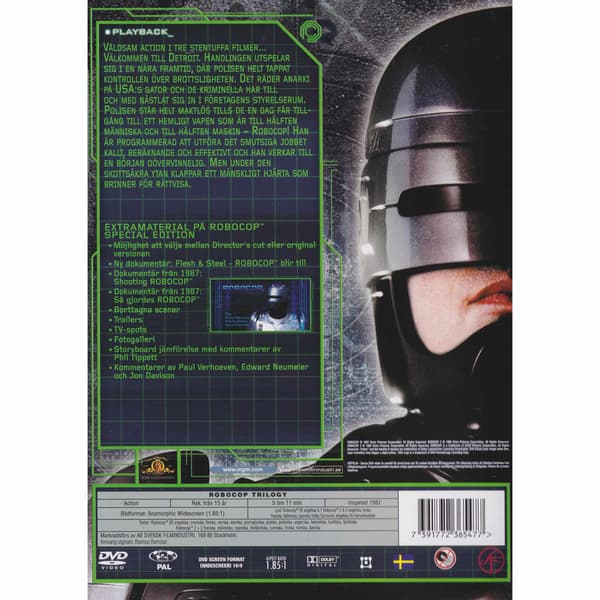 Robocop Trilogy DVD (Käytetty)