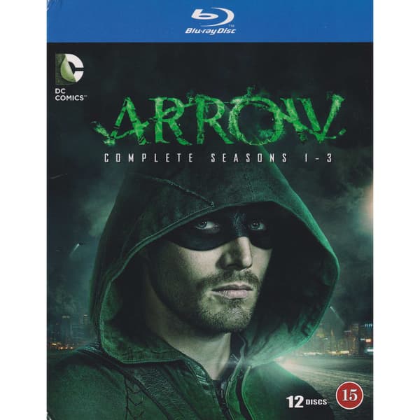 Arrow Complete Season 1-3 Blu-Ray (Brukt)